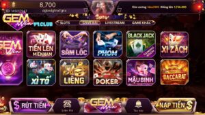 Chuyên mục game bài đổi thưởng tại Gemwin